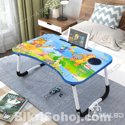 Laptop Table With Cartoon